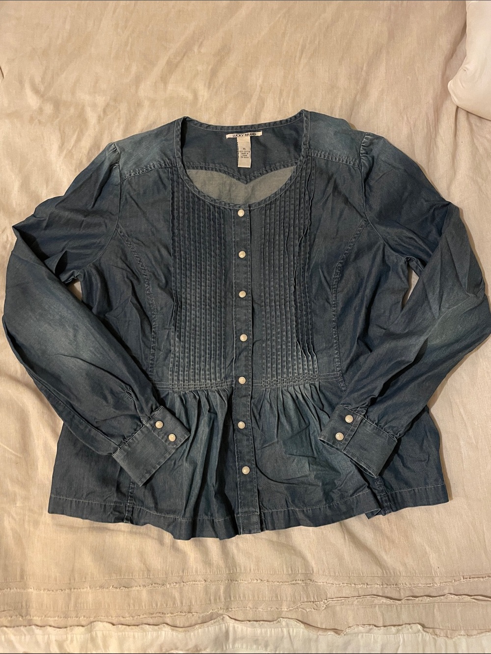 Vintage Lucky Brand Cotton Top